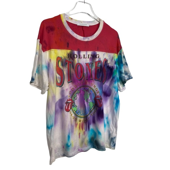 Daydreamer Tie Dye Rolling Stones Voodoo Lounge T-Shirt Size Medium - Picture 3 of 7